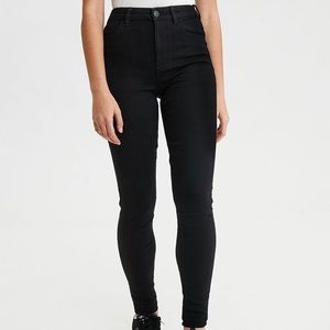 American Eagle black jeggings
